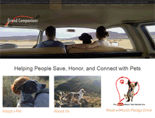 Tablet Screenshot of grandcompanions.org